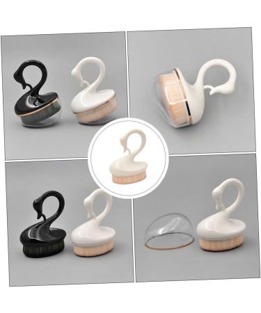 1pc Makeup Brush Liquid Foundation Applicator Foundation Brush Blending Liquid Powder Brush Face Brush Blending Beauty Brush Plastic Abs Miss Cosmetic White Beauty Products - Buy Online on SooperMarket.com