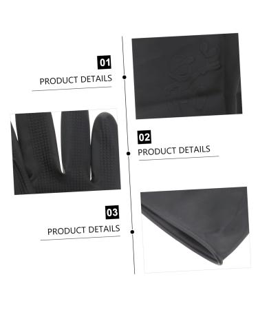 PLAFOPE 3 Pairs Hair Dye Glove Barber Gloves Hair Shampoo Gloves Hair Salon Gloves - Buy Online on SooperMarket.com