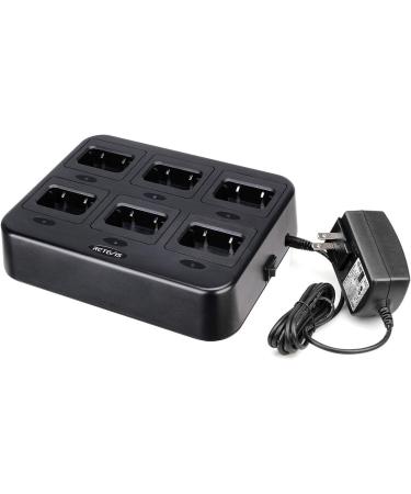 Retevis RT68 Six-Way Charger - Pack of 1