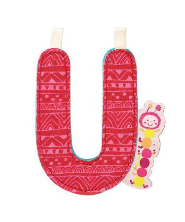 Lilliputiens 86771 fabric letters u