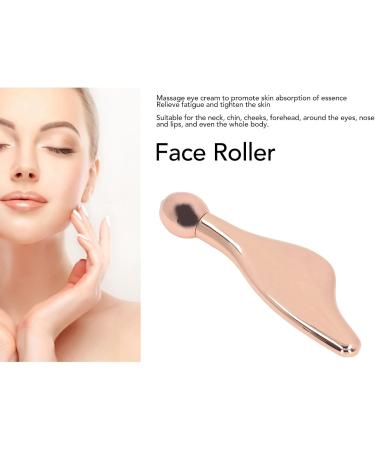 Eye Cream Massager Wand Stick | Portable Face Roller for Skin Care | Rose Gold Facial Massage Tool for Home & Salon | Perfect Gift for Women - Buy Online on SooperMarket.com