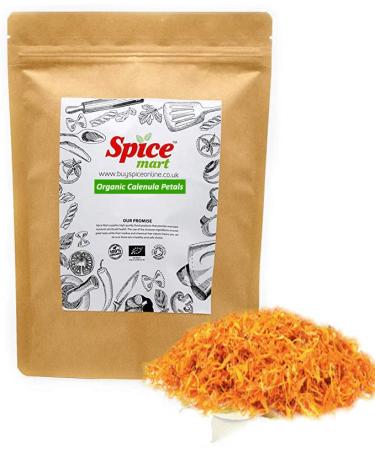 Organic Calendula Petals | Marigold Dried Flower Loose Herbal Tea (Calendula officinalis) Free UK P&P 50g-950g (50g)