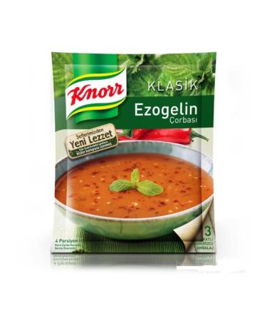 Knorr Ezogelin Soup 65gr x 20 pack Ezogelin Soup 1 count (Pack of 20)