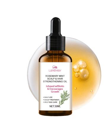 Pure Rosemary Oil for Hair Growth - 30ml Essential Oil Against Hair Loss | Premium Quality Bio-Rosmarin Oil - Buy Online on SooperMarket.com