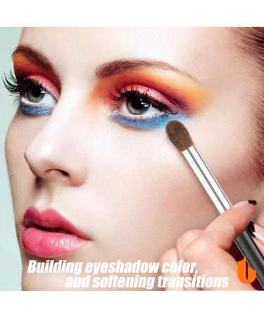 Urbanstrive Professional Eyeshadow Brush Set - 3pcs Soft Synthetic Blending Kit for Eyes - Long Lasting, Flawless Makeup Application - Silver - Buy Online on SooperMarket.com