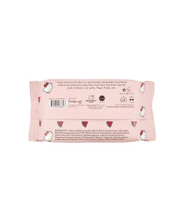 The CrÃ¨me Shop Hello Kitty Complete Cleansing - 60 PRE-Wet Towelettes  - Buy Online on SooperMarket.com