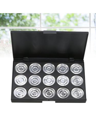 Angoily 3pcs 15 Eyeshadow Eye Shadow Empty Cosmetic Case Makeup Box Travel Concealer Lip Gloss - Buy Online on SooperMarket.com