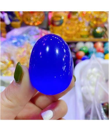 Crystal Blue Stone Shaped Gemstone Crystal Natural Stones and Minerals 1pc About 5cm-7cm (Color : Plum Size : 1pcs) 1pcs Plum - Buy Online on SooperMarket.com