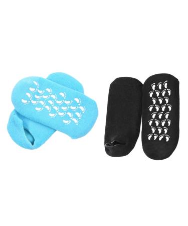 Beaupretty Moisturizing Gel Socks for Women - Overnight Foot Care & Hydration - 2 Pairs of Spa-Infused Lotion Socks - Buy Online on SooperMarket.com