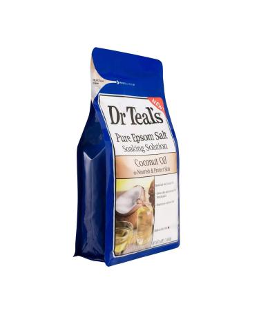 Dr Teals Coconut Oil Soaking Solution Mothers Day Gift Set (2 Pack) | Essential Oils for Dry Skin - Relieve Stress & Revitalize Muscles - Buy Online on SooperMarket.com