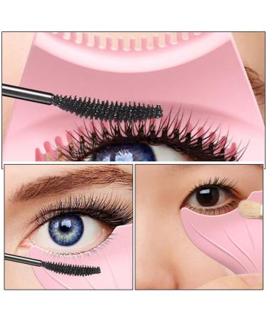 Cabilock 2pcs Mascara Brush Eyeshadow Brush Eye Brow Comb Lash Mascara Guide Lash Shield Eyelash Set - Buy Online on SooperMarket.com