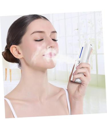 Baluue 1pc Hydrating Instrument Steamer for Facial Portable Humidifier Portable White Abs - Buy Online on SooperMarket.com