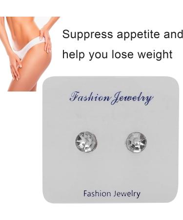 Magnetic Earrings for Weight Reduction | Non-Pierced Acupuncture Style for Wellness - Buy Online on SooperMarket.com
