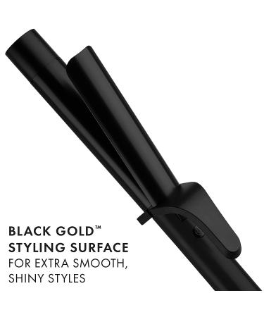 Hot Tools Pro Artist Black Gold Digital Curling Iron 1-1/4 inch - Medium Loose Curls and Tousled Waves - Buy Online on SooperMarket.com