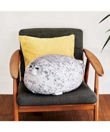 RUNYA Chubby Seal Pillow Plush Toy - 23.6in Stuffed Animal, Style-a - Buy Online on SooperMarket.com