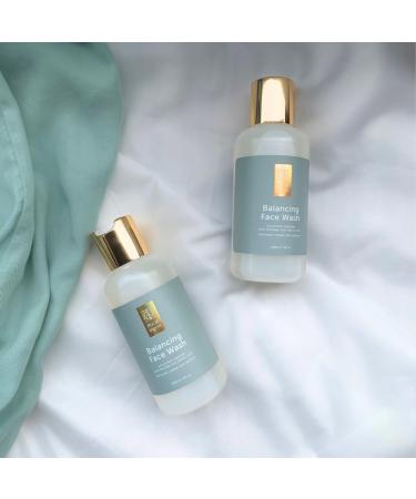 Balancing Face Wash for Sensitive Skin - EWG VERIFIED with Baobab & Sacha Inchi | 118ml/4oz - Shop Internationally - Buy Online on SooperMarket.com