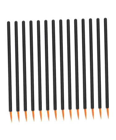 Gogogmee 100pcs Disposable Eyeliner Brush Cosmetic Brush Cosmetic Eye Wands Gel Liner Eyeliner Cosmetic Tools 9x6.5cm As Shown