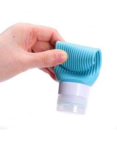 Travel Bottles Set - 4 Pack 90ml BPA-Free Silicone - Reusable & Leak-Proof - Perfect for International Shipping - Buy Online on SooperMarket.com