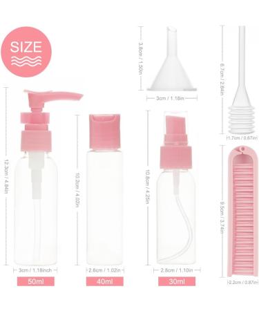ANKROYU Travel Bottle Set Leak Proof Shampoo Liquid Squeeze Bottle Refillable Cosmetic Container for Shampoo/Body Wash/Lotion(6 Sets-A) 6 Sets A - Buy Online on SooperMarket.com