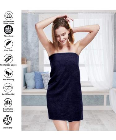 Lavish Touch Hand Towels - Luxury Spa Quality 100% Cotton 600 GSM Pack of 6 | Soft, Highly Absorbent Midnight Hand Towels for Bathroom, Kitchen, Hotel, Gym - Buy Online on SooperMarket.com