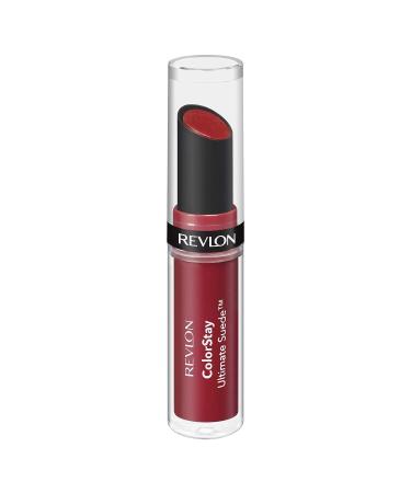 Revlon ColorStay Ultimate Suede Lipstick Ingenue (002) - 0.09 oz | Longwear, Hydrating Lip Color with Vitamin E - Buy Online on SooperMarket.com