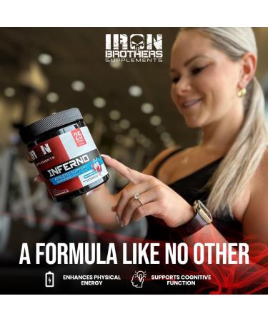 Iron Brothers Supplements - Inferno Weight Loss Supplements for Women & Men | Detox for Weight Loss and Belly Fat Thermogenic Support - Workout Supplement | Help Cognitive Health Increases Energy Bombsicle - Buy Online on SooperMarket.com