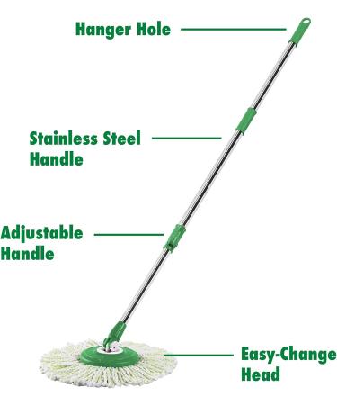 Libman Spin Mop Refill - Durable and Absorbent Replacement Head - Buy Online on SooperMarket.com