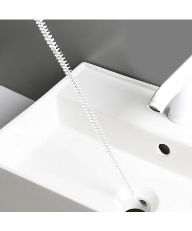Household Sewer Hair Catcher Sewer Drain Cleaner Brush Bendable Sink Overflow Drain Brush Flexible Cleaner Gifts Household Sewer Hair Catcher - Buy Online on SooperMarket.com