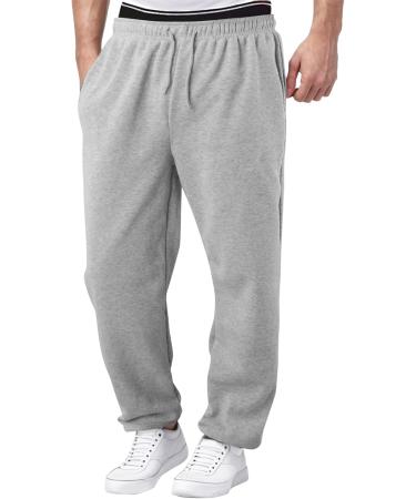 Shop Rumaozia Men's Baggy Jogging Pants - Breathable Cotton Sweatpants Wide Leg Sports & Yoga Pants (3XL) - Perfect for Training & Comfort - Buy Online on SooperMarket.com