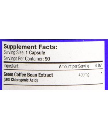 SNS: Green Coffee Bean Extract 90 Capsules - Buy Online on SooperMarket.com