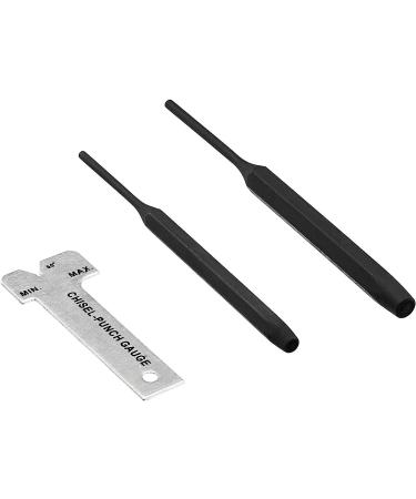 Amazon Basics 16-Piece Chrome Vanadium Steel Punch and Chisel Set + Storage Pouch - Buy Online on SooperMarket.com