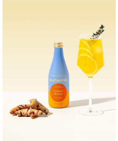 Sunwink Tonic Sparkling Turmeric Cleanse - 12oz - Buy Online on SooperMarket.com