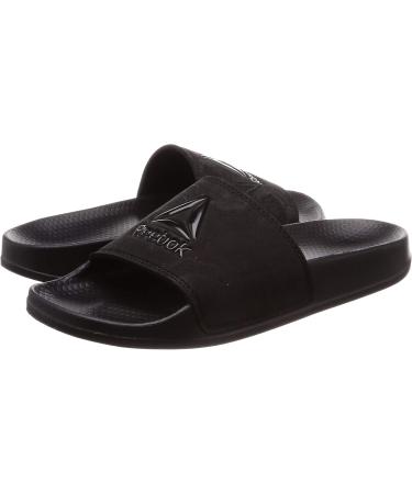 Reebok Women's RBK Fulgere Slide Shower & Bath Shoes - 37.5 EU - Black Cold Grey | International Shipping Available - Buy Online on SooperMarket.com