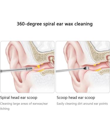 Waterproof Ear Wax Remover | Comfortable Spoon-Shaped Head | Widened Design for Ear Cleaning - Buy Online on SooperMarket.com