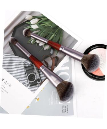 NOLITOY 3pcs Double-ended Makeup Brush Eye Shadow Blush Brush Eyeshadow Applicator Make up Contouring Brush - Buy Online on SooperMarket.com