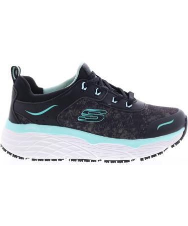 Skechers Work Rastip Women's Slip Resistant Athletic Shoes - Black/Multi - Size 7 - Buy Online on SooperMarket.com