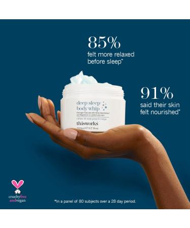 This Works Deep Sleep Body Whip | 200ml All-Over Body Butter with Functional Fragrance & Magnesium - Buy Online on SooperMarket.com