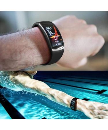 Compatible with Gear Fit 2 Band/Gear Fit 2 Pro Bands  NAHAI Soft Silicone Replacement Bands Wristband for Samsung Gear Fit 2 and Fit 2 Pro Smartwatch  Small  Black Black S: 5.5''-7.1'' - Buy Online on SooperMarket.com
