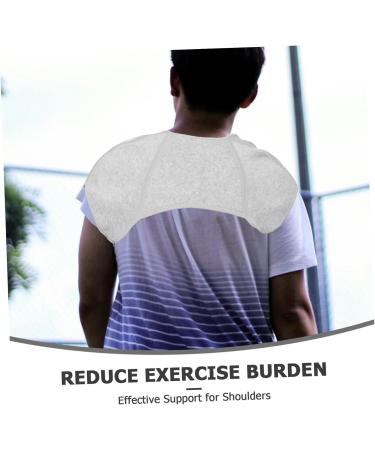 GANAZONO Shoulder Protector Warm Support Protector Workout Shoulder Brace Lifting Shoulder Brace Grey Spandex - Buy Online on SooperMarket.com