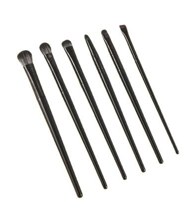 Versatile 6pcs Eye Makeup Brush Kit | Premium Quality Fluffy Detail Brushes for Perfect Cosmetics Application - Buy Online on SooperMarket.com