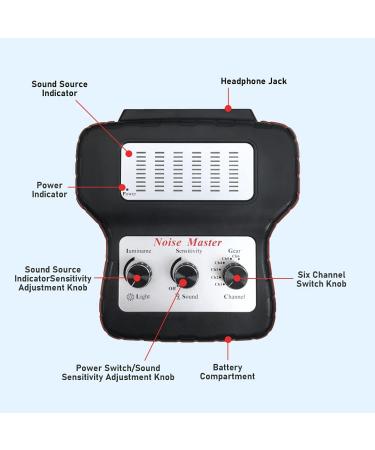 Chassis Ear Automotive Engine Noise Finder Tool | 6 Channel Sound Detector for Troubling Engine Noises | International Shipping Available - Buy Online on SooperMarket.com