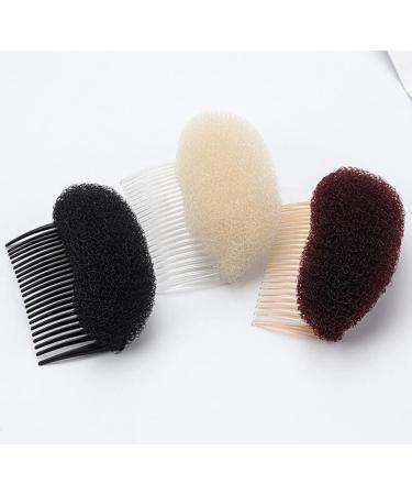 Bump It Up Volume Inserts 2Pcs Hair Base Bump Comb for Beehive Styling | Bun Maker & Hair Styler Accessories for DIY Hairstyle - Buy Online on SooperMarket.com