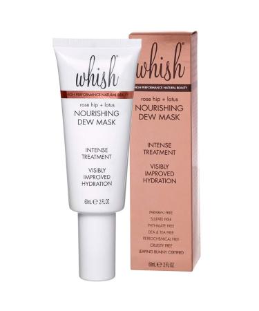 Whish Nourishing Dew Face Mask - Hydrating Anti-Aging Moisturizer with Rose Hip & Lotus Oil | International Shipping - Buy Online on SooperMarket.com