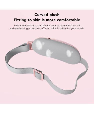 Heating Belt Device - 3 Modes Electronic Waist Belt - Fast Heating Pink - Ideal for Everyday Use - Buy Online on SooperMarket.com