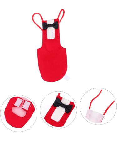 Iplusmile Parrot Suit - Bird Windula Accessories for Home Birds | Pet Needs & Clothing for Bird Lovers | Red Set - Buy Online on SooperMarket.com
