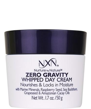 NxN Zero Gravity Whipped Day Cream Face Moisturizer Natural and Organic Anti Aging Formula for Dry or Sensitive Skin Men and Women 2FL Oz