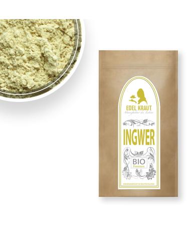 Ginger powder Bio 250g |Noble herb - ginger powder organic - 100% pure organic ginger ground ginger - powder organic - premium organic ginger powder organic ginger 250 g (1 Pack)