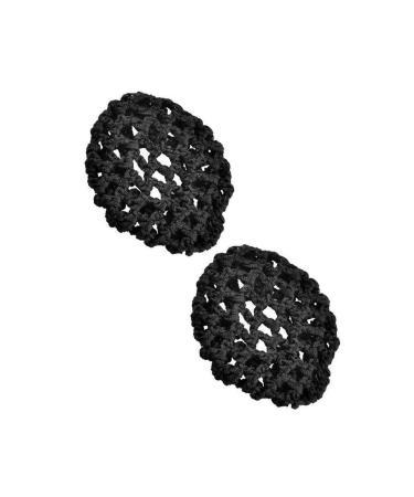 Romote Women Nylon Hair Bun Cover Snoods - 4 Pack Black Hair Net for Ballet & Dance Skating - Buy Online on SooperMarket.com