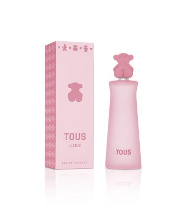 Tous Kids Girl Eau de Toilette Spray 3.4 Ounce Floral Raspberry Vanilla Apricot Lemon 3.4 Fl Oz (Pack of 1)