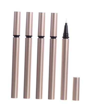 Mikinona 5pcs Eyeliner Empty Pipe Refill Empty Eyeliner Tube Eyeliners Empty Concealer Tube Bottles Plastic